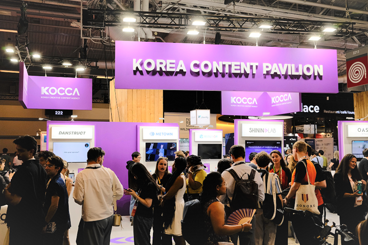 한국콘텐츠진흥원, 프랑스 '비바테크 2025' 첫 공동관 성료..."90억 원 규... - 뉴스 썸네일 이미지