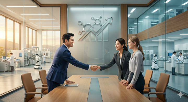 제약·바이오, 기술 협력·투자 확대...시장 경쟁력 강화 나서 - 뉴스 썸네일 이미지