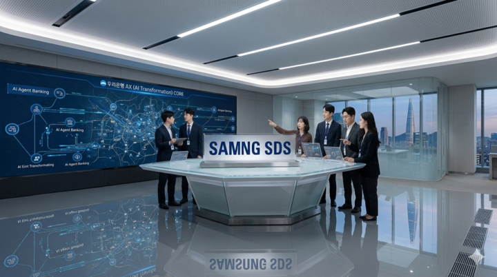 삼성SDS, 'AI 에이전트 뱅킹 구축'...기업 AX 경쟁력 확산 - 뉴스 썸네일 이미지