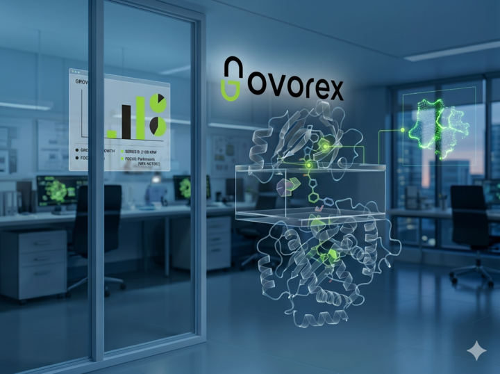 [VC 포트폴리오] 'AI 신약 개발' 노보렉스, 신규자금 조달로 글로벌 임... - 뉴스 썸네일 이미지