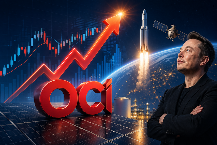 [N2 특징주] 실적보다 미래, OCI홀딩스 18% 급등...'머스크·스페이스X' 연... - 뉴스 썸네일 이미지