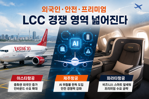 [N2 항공이슈] 외국인·안전·프리미엄...LCC 저마다 특색 키운다 - 뉴스 썸네일 이미지